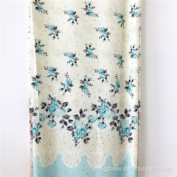 Rayon Screen Printed Fabric
